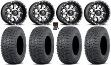 Fuel Nutz 14 Wheels Black 32 Terra Hook Tires Polaris Ranger Xp 91k