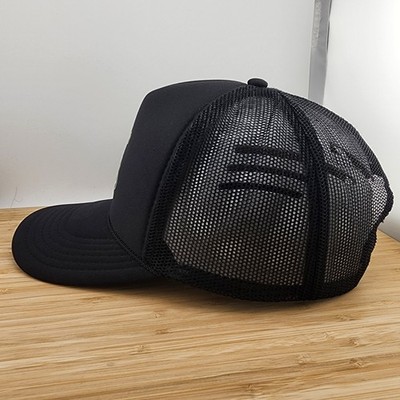 Savannah Bananas Trucker Hat, Black Cap, Foam Crown w/Silk Screen