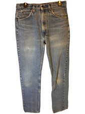 Vintage Levis 80s Denim Jeans 505 Orange Tab 20505-0217 USA Made 33 x 34