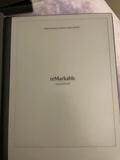 reMarkable 2 Paper Tablet Gray RM110 With Pen and Case