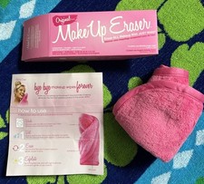 Original Pink Make Up Eraser Cloth Antibacterial Reusable New In Box