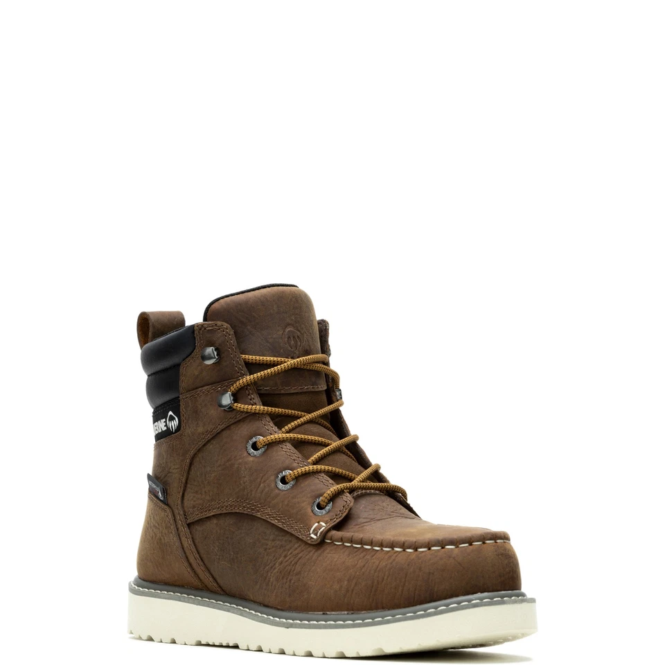 Wolverine Women Trade Wedge 6" Moc-Toe Work Boot Shoes - Image 2 of 4