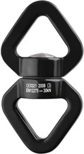 Tree Swing Swivel Spinner, 30 Kn Rotational Climbing Rope Device, Hanging Hook