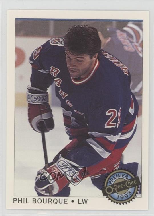 1992-93 O-Pee-Chee Premier Phil Bourque #73 6kn