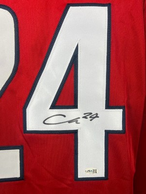 Connor McMichael autographed signed jersey NHL Washington Capitals