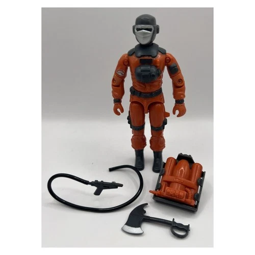 Barbecue v1 Complete 1985 GI Joe ARAH Action Figure