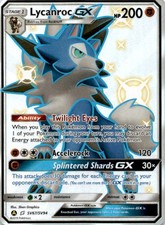 Lycanroc GX (SV67) Shiny Holo Rare Hidden Fates: Shiny Vault SV67/SV94 NM on eBay