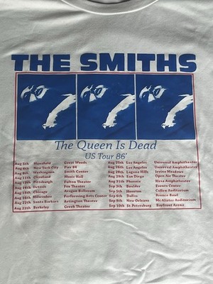 The Smiths Tshirt Vintage The Queen Is Dead US Tour 1986. Size XL-ish(see Pic)