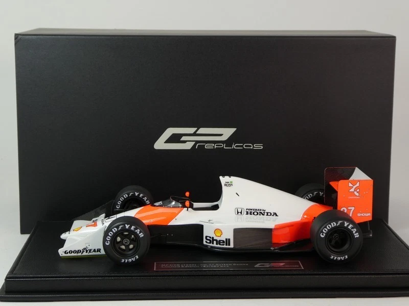 GPReplicas Mclaren Honda MP4/5B #27 Ayrton Senna World Champion 1990 1/18 GP034A - Immagine 3 di 4