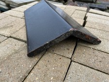 Roof Tiles/ Reclaimed Ridge Tiles/ 120° Stafford Blue Angled Ridge Tile @£7 each