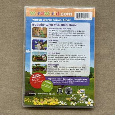 WordWorld: Boppin' with Bug Band (DVD 4 Eps) PBS Kids Spelling