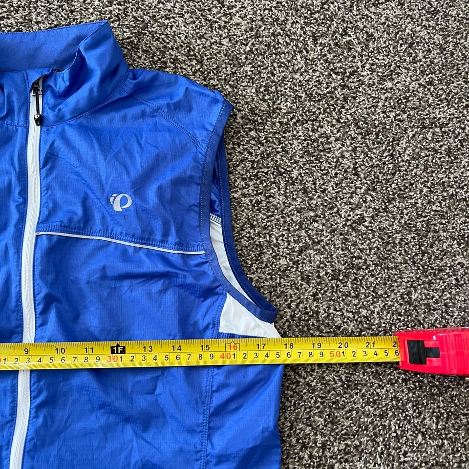 PEARL IZUMI Elite Series Vest Windbreaker Sleeveless Womens M Blue Cycling - Image 3 of 4