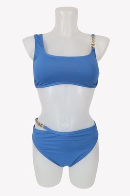 Michael Kors Damen Bademode Gr. 36 (S) Blau NEU Bikini Bikini-Set Sommer