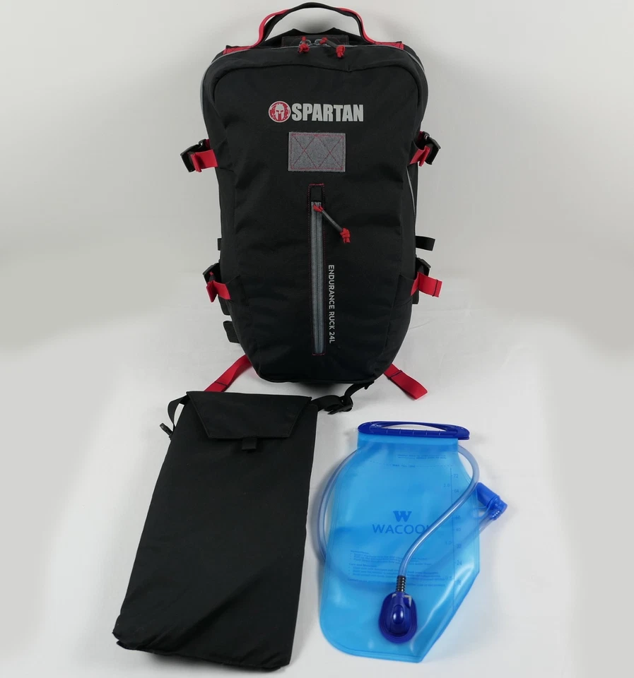 Mochila Spartan Race Endurance Ruck 24L Obstáculo Barro Muerte Huracán Heat Beast Foto 2 de 4