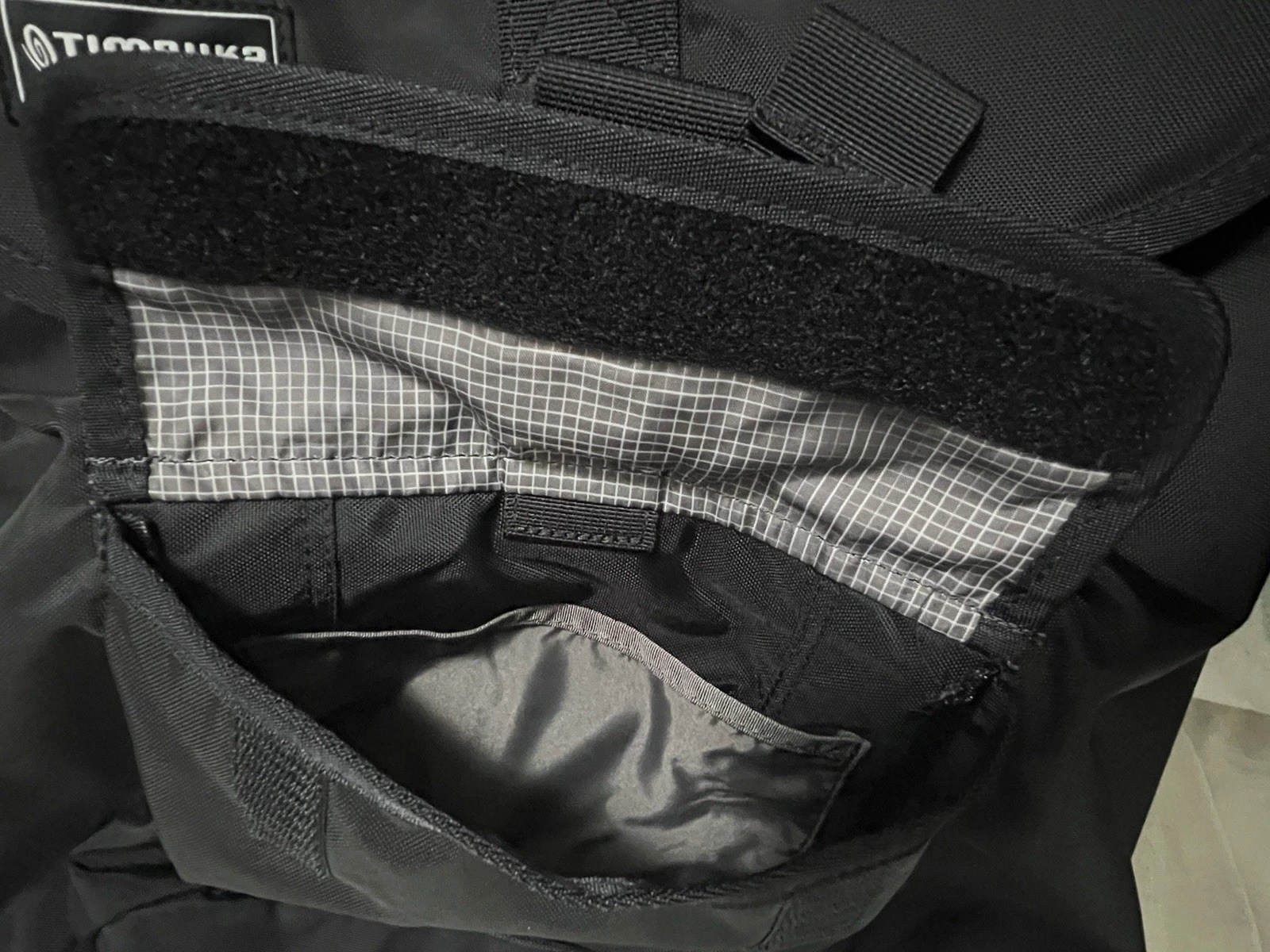 Zaino Timbuk2 Moby 26L Nero Zaino 15 17” Manica Portatile Tasche Espandibili