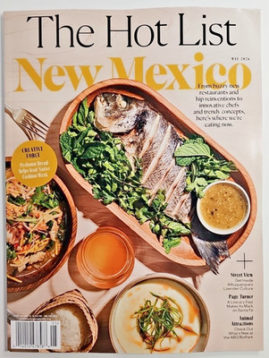 NEW MEXICO Magazine 2026 May ~ Native Fashion Week ~ Where We're Eating Now