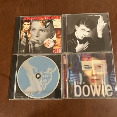 Lot Of 4 David Bowie CDs: Heroes Best Of Changes Sampler