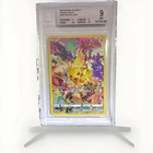 Pokemon TCG Pikachu 160/159 Crown Zenith Secret Rare Holo English BGS 9