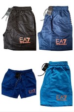 EMPORIO ARMANI EA7 PANTALONCINI DA BAGNO COLORATI PER UOMO