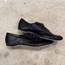 Tap Shoes Capezio Dance Shoes Tele Tone Tap Black Lace Up Sz 6.5M