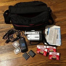Canon Optura 40 A Digital Video Camcorder Complete TESTED WORKS