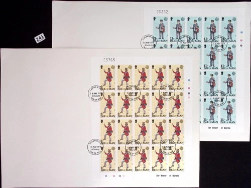 @ ISLE OF MAN 1979 - 2 FDC - CEPT - POST