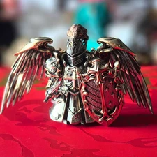 COPPERTIST WU Paladin Knight Copper Figure Model Statue Painted 56mm