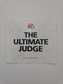 FIFA Soccer 97 Sega Saturn CIB Complete Long Box With Manual And Reg Card Clean!