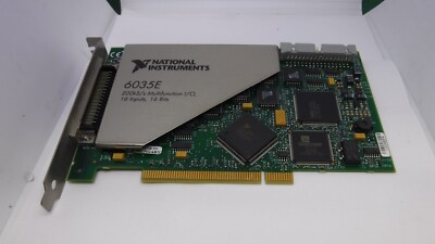 National Instruments PCI-6035E NI DAQ Card, 16 bit Analog Input, Multifunction