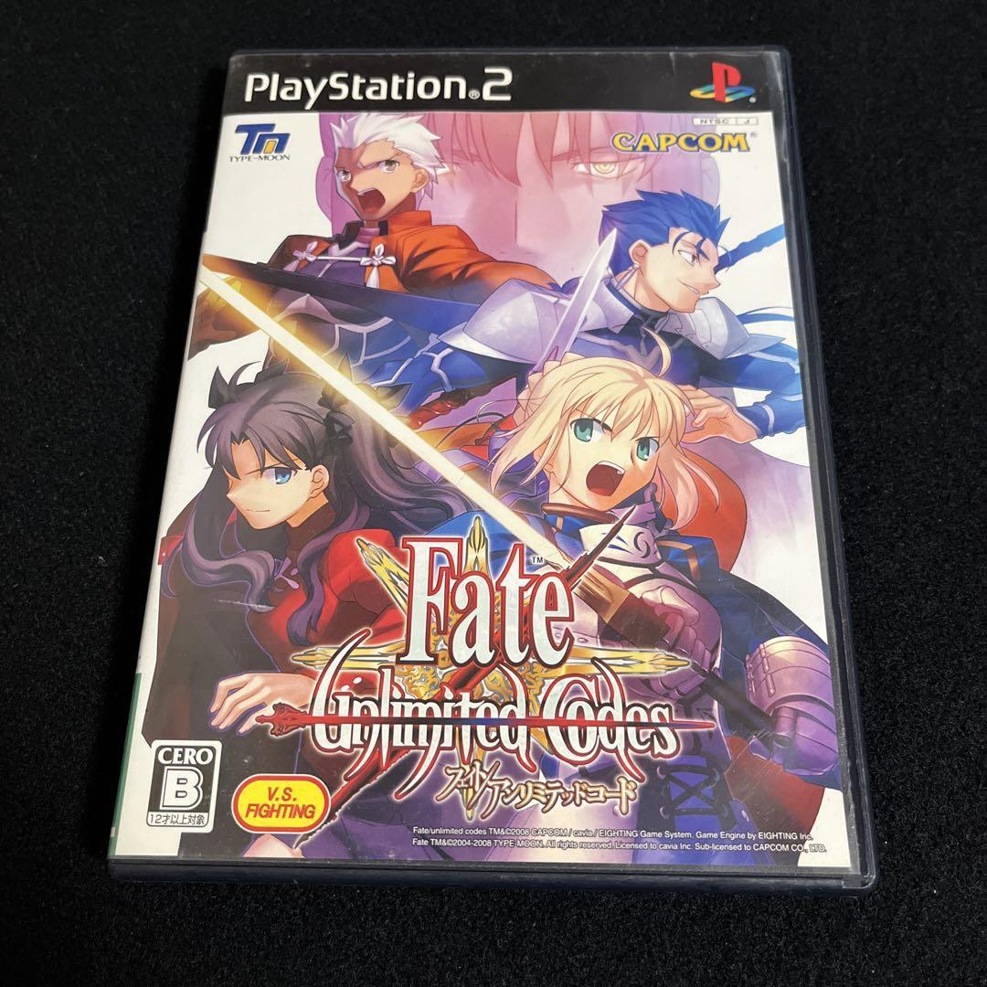 Fate Unlimited Codes PS2 Playstation 2 Japanese version Video Game 