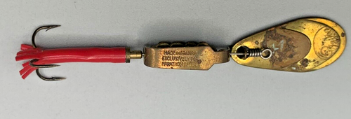 Marathon Bait Co. Vintage Brass Spinner Bait Lure