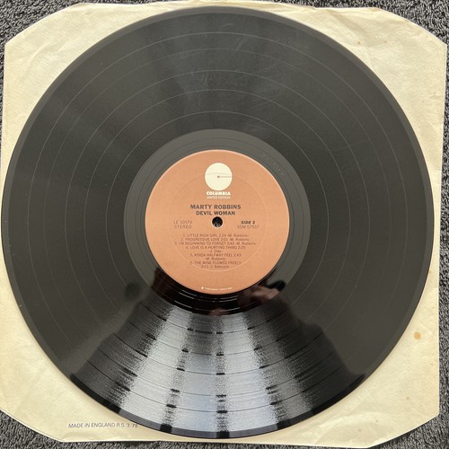 Marty Robbins – Devil Woman Vinyl LP US Columbia CLEANED /TESTED EX VIDEO CLIP - Picture 5 of 7