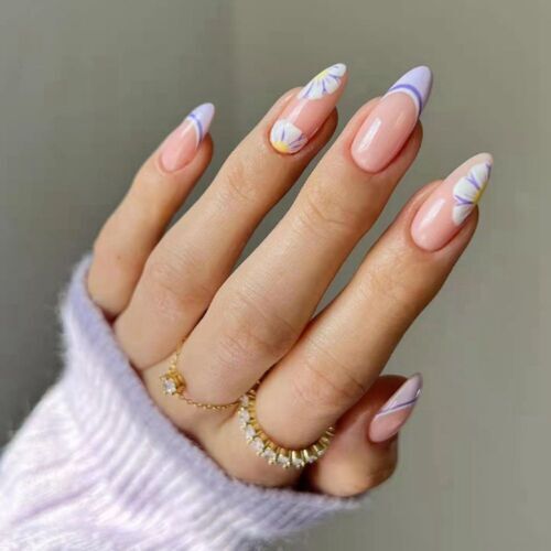 Présentoir à Ongles Doré En T Avec 5 Cartes - Support Pour Faux Ongles, Idéal Salon De Manucure Ou Usage Domestique
