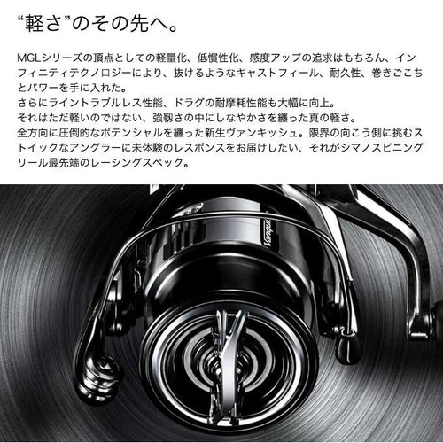 Shimano 23 VANQUISH C5000XG 6.2 Spinning Reel New - 第 3/9 張圖片