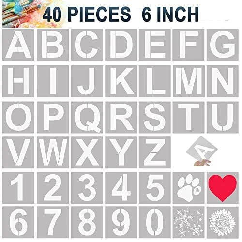 Printable 11x17 Number Stencils Click the link above to download our free  printable number stencils. Availab…