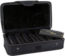 NEW - Hohner Piedmont Blues Set of 7 Harmonicas, PBH7