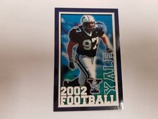 Yale University Bulldogs 2002 Football Pocket Schedule - New Haven Register