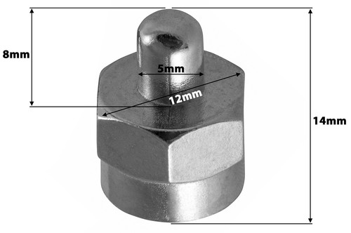 Poppstar 10x SAT F-Abschlusswiderstand (F-Stecker), Abschluss an F-Buchse 75 Ohm - Photo 3/3