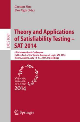 Thumbnail - Theory And Applications Of Satisfiability Testing - Sat 2014 17th