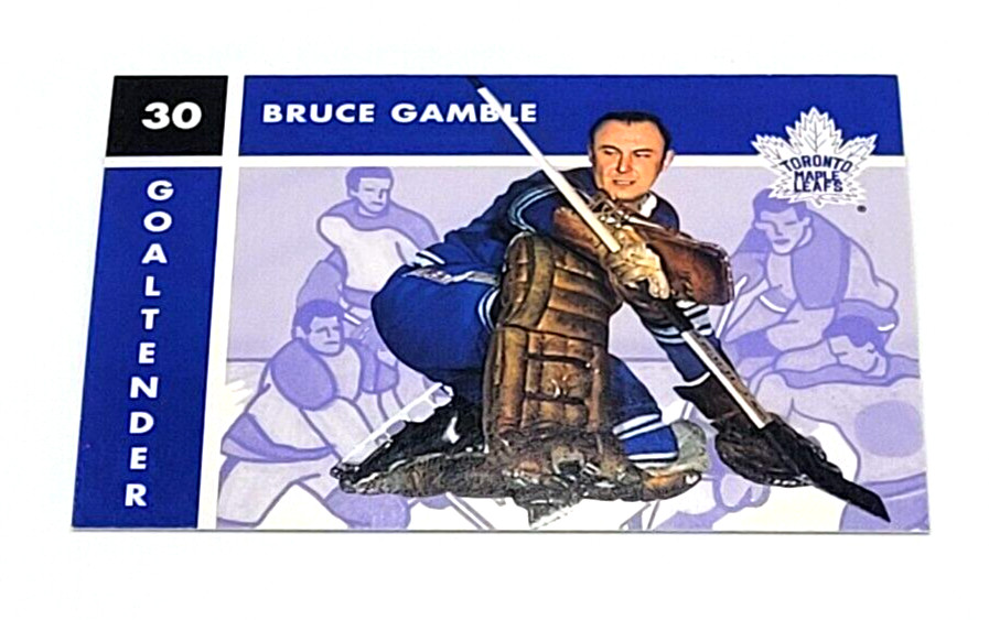 Bruce Gamble #118 Hockey Cards 1995 Parkhurst trading card — raw and PSA graded price guide