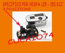 COMMUTATORE FARI VESPA 125 SUPER 150 VBB2 VESPA TS 125 PRIMAVERA ALTA QUALITA'