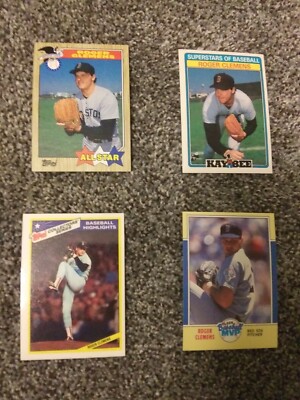 Roger Clemens Singles - You Pick Save 40% on 4+ Create a lot