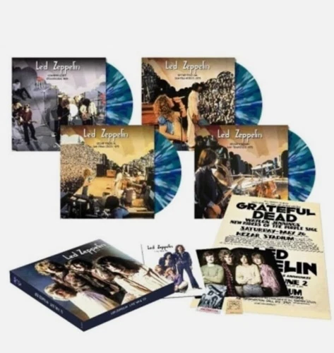 Led Zeppelin - Live '69 & '73[LTD/Blue, White Colored Splatter Vinyl [LP record]