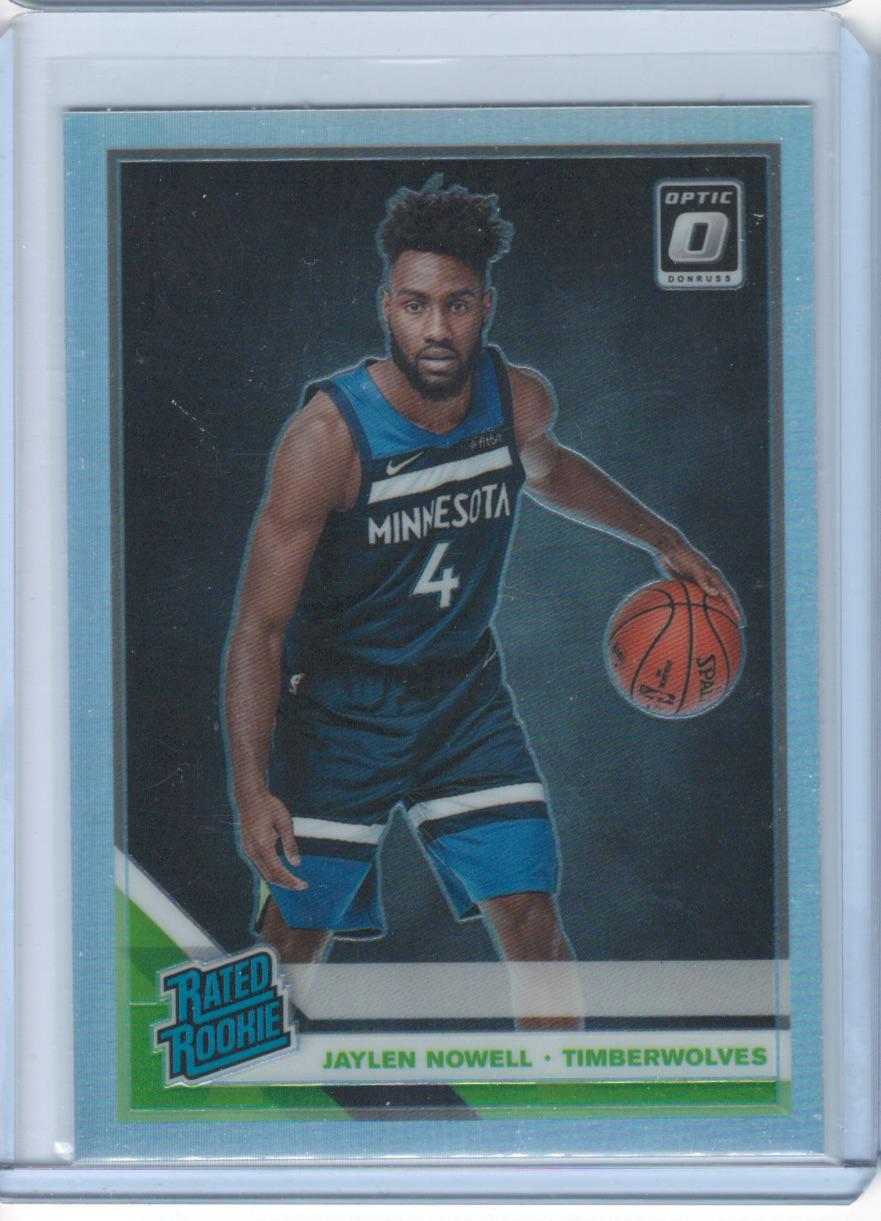 Jaylen Nowell 2019-20 Donruss Optic #155 Holo Minnesota Timberwolves
