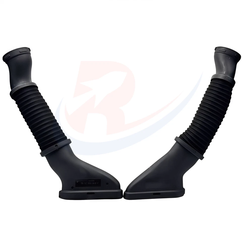 Left & Right Air Intake Inlet Duct Hose For 2013-2014 Mercedes Benz GL550 GL450 - Imagem 4 de 4