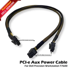 Dell T7600 T7910 Precision Workstation PCI-e Auxiliary Power Cable FP433 0FP433