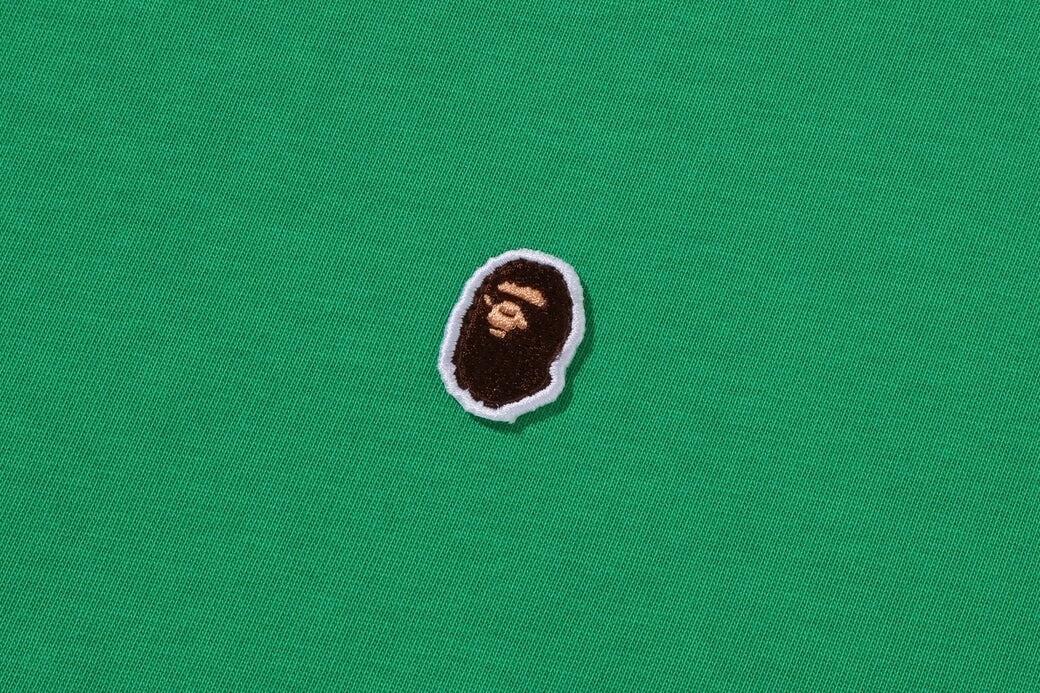 A BATHING APE Men's APE HEAD ONE POINT RELAXED FIT TEE A BATHING APE Men's APE HEAD ONE POINT RELAXED FIT TEE