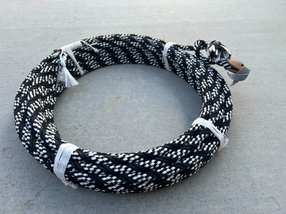 CUERDA CHARRO CABALLO SILLA DE MONTAR. REATA PARA LAZAR. CHAVINDA. CUERDA DE LASSO SOGA CHARRA Foto 2 de 4