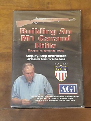 AGI - Building An M1 Garand Rifle (from a parts set) DVD NEW SEAL!