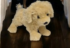 Golden Retriever FAO Schwarz Plush Puppy Dog Stuffed Animal Toy Large 20"